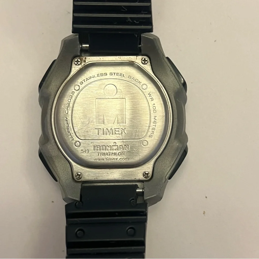 Timex Ironman Triathlon 549‎ Lap Indiglo Digital Watch WR 100m